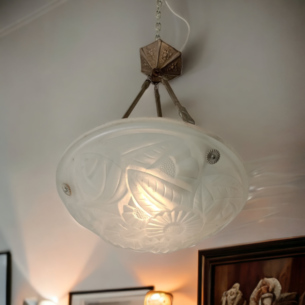 Art Deco Hanglamp van Degue